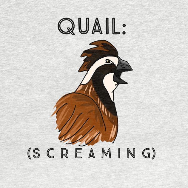 Screaming Quail by KatsMind